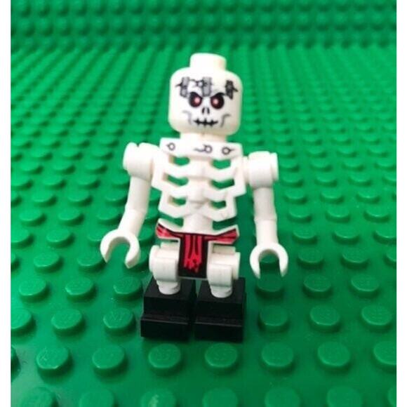 Lego Minifigure njo023 Ninjago Frakjaw 30081 Skeleton Warrior - Picture 3 of 7